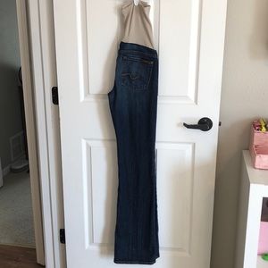 7 for all mankind maternity jean